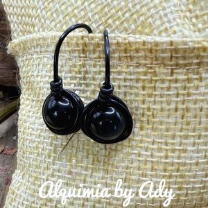 Alquimia Black Earrings